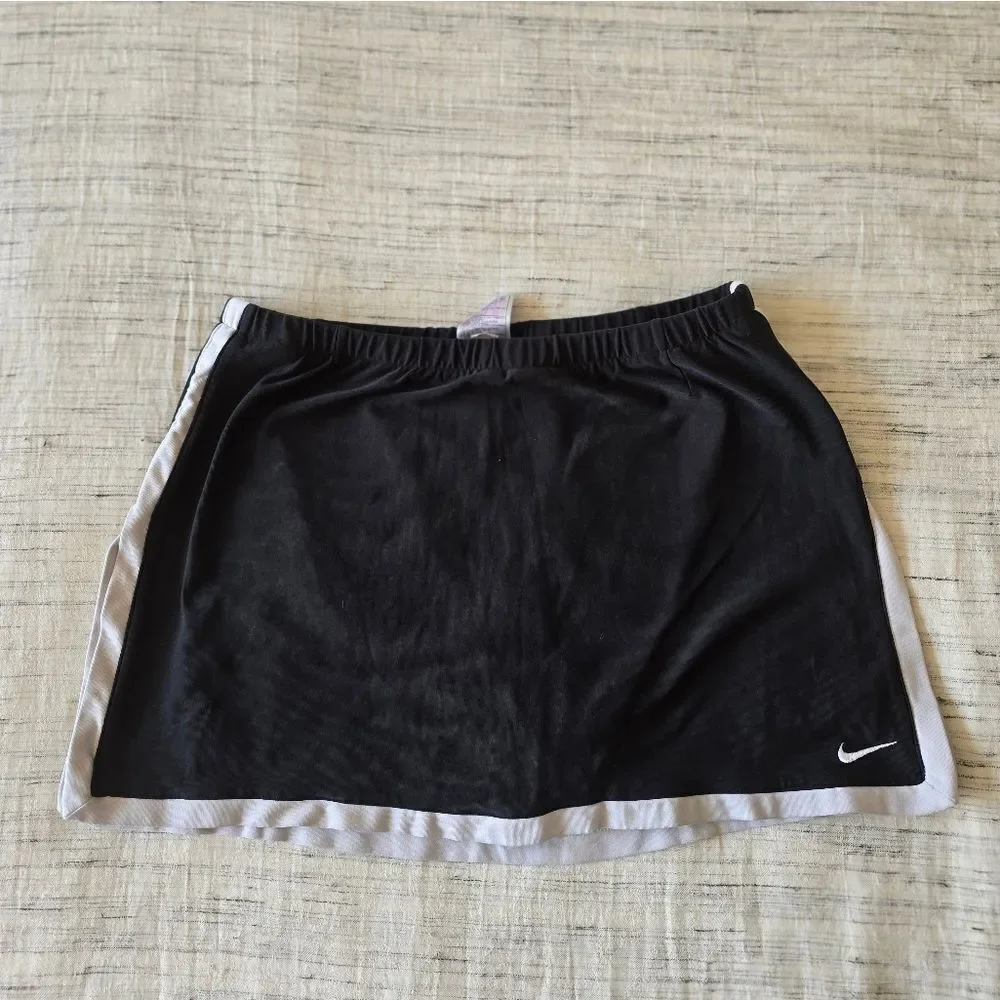 Nike Black Sports Skirt With Shorts